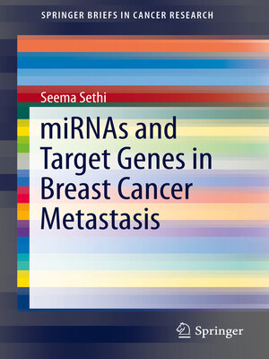 cover image of miRNAs and Target Genes in Breast Cancer Metastasis